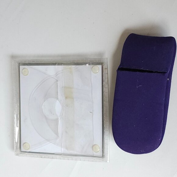 CROWN ROYAL De Luxe Canadian Whiskey Glass Coaster and Neoprene Slip Case Cover - Picture 2 of 2